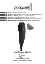 Maestro MR654C Owner'S Manual preview