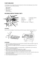 Preview for 3 page of maestrowave MS220SG Instruction Manual