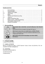 Preview for 4 page of Mafell 207910 Translation Of The Original Operating Manual