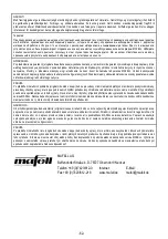 Preview for 62 page of Mafell 207910 Translation Of The Original Operating Manual