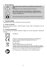 Preview for 6 page of Mafell 915701 Translation Of The Original Operating Instructions