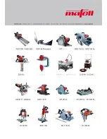 Preview for 101 page of Mafell 918501 Operating Instructions Manual