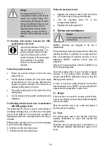 Preview for 32 page of Mafell 918701 Translation Of The Original Operating Manual