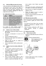 Preview for 42 page of Mafell 919723 Translation Of The Original Operating Instructions