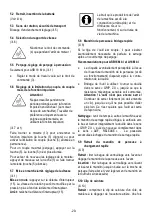 Предварительный просмотр 29 страницы Mafell 91A001 Original Operating Instructions