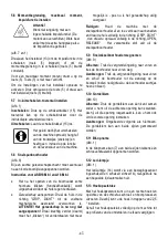 Предварительный просмотр 47 страницы Mafell 91A001 Original Operating Instructions