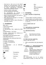 Предварительный просмотр 72 страницы Mafell 91A001 Original Operating Instructions