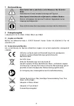 Preview for 6 page of Mafell 91B401 Translation Of The Original Operating Instructions