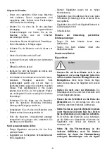 Preview for 9 page of Mafell 91B401 Translation Of The Original Operating Instructions