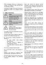 Предварительный просмотр 20 страницы Mafell 91C201 Translation Of The Original Operating Instructions