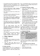 Предварительный просмотр 21 страницы Mafell 91C201 Translation Of The Original Operating Instructions