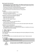 Preview for 18 page of Mafell 91C501 Translation Of The Original Operating Manual