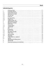 Preview for 70 page of Mafell 91C501 Translation Of The Original Operating Manual