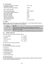 Preview for 104 page of Mafell 91C501 Translation Of The Original Operating Manual