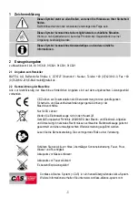 Предварительный просмотр 7 страницы Mafell 91C801 Operating Instructions Manual