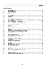 Preview for 16 page of Mafell 91C801 Operating Instructions Manual