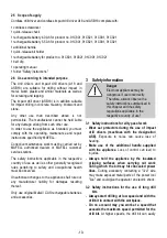 Preview for 19 page of Mafell 91C801 Operating Instructions Manual