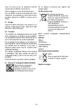 Preview for 23 page of Mafell 91C801 Operating Instructions Manual