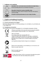 Preview for 47 page of Mafell 91C801 Operating Instructions Manual