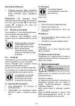 Предварительный просмотр 72 страницы Mafell 91C801 Operating Instructions Manual