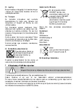 Preview for 91 page of Mafell 91C801 Operating Instructions Manual