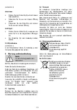 Preview for 12 page of Mafell 91D001 Translation Of The Original Operating Instructions