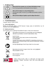 Preview for 76 page of Mafell 91D001 Translation Of The Original Operating Instructions