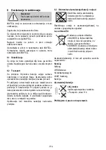 Preview for 114 page of Mafell 91D001 Translation Of The Original Operating Instructions