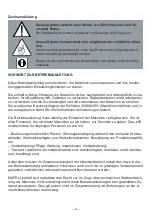 Preview for 4 page of Mafell 991201 Translation Of The Original Operating Instructions