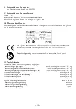 Предварительный просмотр 25 страницы Mafell 991201 Translation Of The Original Operating Instructions