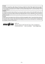 Preview for 70 page of Mafell 991201 Translation Of The Original Operating Instructions