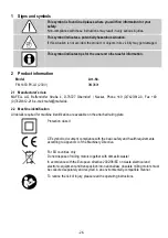 Предварительный просмотр 24 страницы Mafell 9M0801 Translation Of The Original Operating Instructions