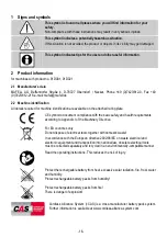 Preview for 16 page of Mafell A12 Translation Of The Original Operating Instructions