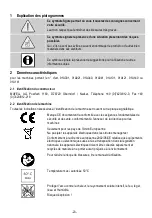 Предварительный просмотр 23 страницы Mafell A18 M bl Original Operating Instructions