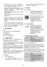 Preview for 106 page of Mafell A18 M bl Original Operating Instructions