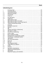 Предварительный просмотр 84 страницы Mafell A18 Operating Instructions Manual