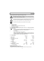 Preview for 5 page of Mafell BS 12 V Operating Instructions And Spare Parts List