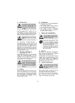 Preview for 10 page of Mafell BS 12 V Operating Instructions And Spare Parts List