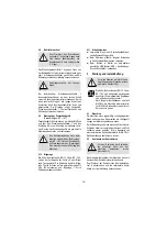 Preview for 10 page of Mafell BS 18 V Operating Instructions And Spare Parts List