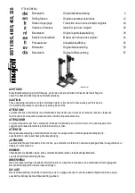 Mafell BST 320 Original Operating Instructions предпросмотр