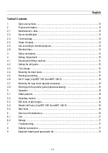 Preview for 12 page of Mafell BST 320 Original Operating Instructions