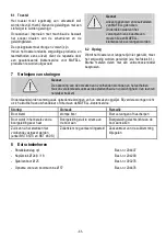 Предварительный просмотр 41 страницы Mafell BST 320 Original Operating Instructions