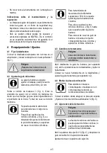 Preview for 47 page of Mafell BST 320 Original Operating Instructions