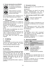 Preview for 63 page of Mafell BST 320 Original Operating Instructions