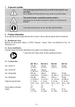 Preview for 4 page of Mafell BST 650S Translation Of The Original Operating Instructions