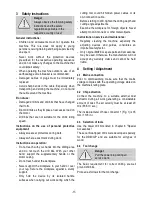 Preview for 17 page of Mafell DD40G Original Operating Instructions