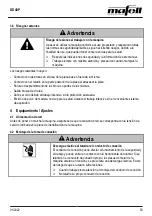 Preview for 53 page of Mafell DD40P Operating/Safety Instructions Manual