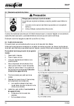 Preview for 54 page of Mafell DD40P Operating/Safety Instructions Manual