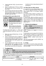 Preview for 27 page of Mafell DDF 40 Translation Of The Original Operating Instructions