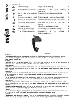 Preview for 1 page of Mafell DSS 300 cc Translation Of The Original Operating Instructions